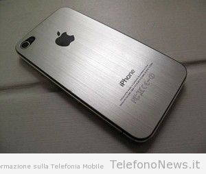 iphone cover posteriore in alluminio