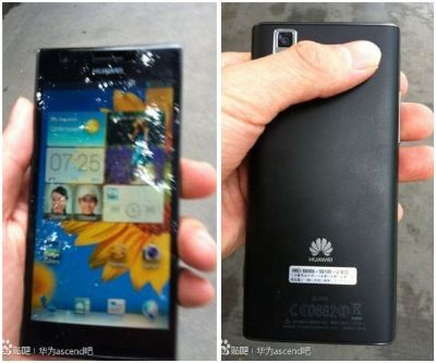 L'Ascend P2 di Huawei in una foto ufficiale dal vivo!!