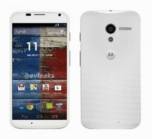 Il Moto X si fa vedere in una foto anche nel colore bianco