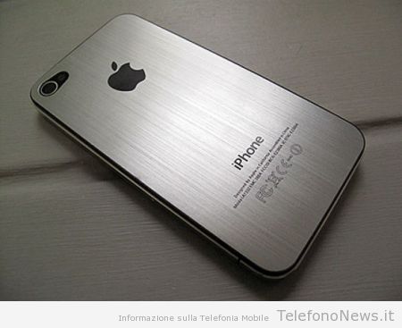 iphone cover posteriore in alluminio