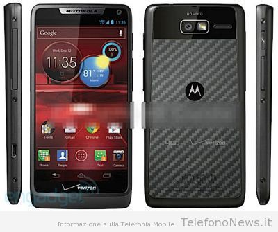 Nuova foto e caratteristiche del nuovo DROID RAZR M 4G LTE!
