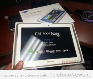 A quanto pare sarebbe già iniziata la distribuzione del Samsung Galaxy Note 10.1?