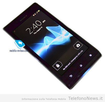 Nuova foto e caratteristica del nuovo Xperia J di Sony Mobile!