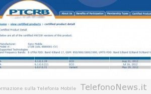 Sony Xperia Ion: nuovo certificato e firmware 6.1.E.1.19!