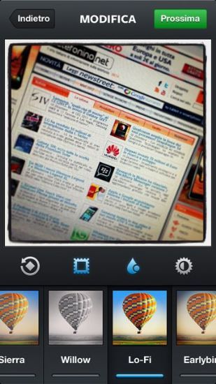 Disponibile ufficialmente un aggiornamento di Instagram per sistema Android ed iPhone!!