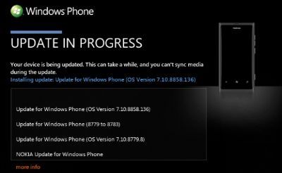 Inizia il rilascio ufficiale di Windows Phone 7.8 per il dispositivo Lumia 800 della casa produttrice Nokia!!