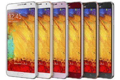 Ecco i nuovi colori ufficiali per il Note 3 di Samsung