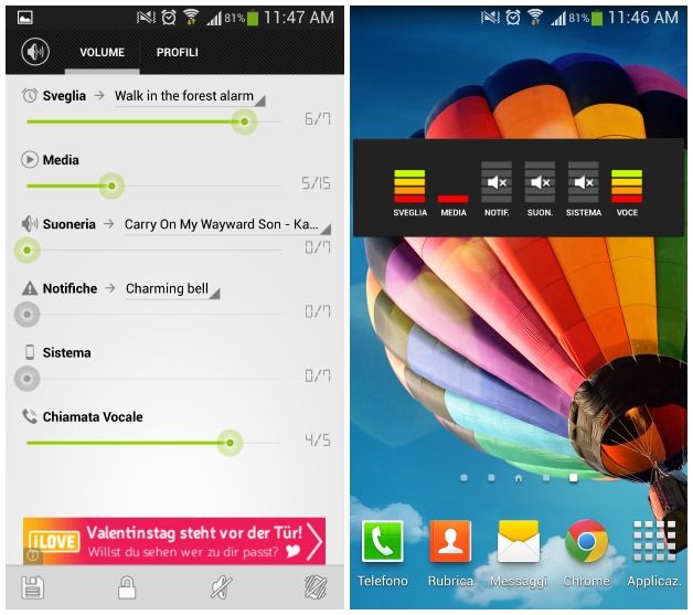 Android: ecco come regolare i suoni del vostro smartphone