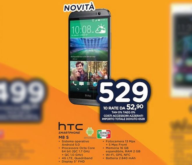 HTC M8s