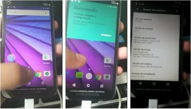 Specifiche tecniche Motorola Moto G 2015