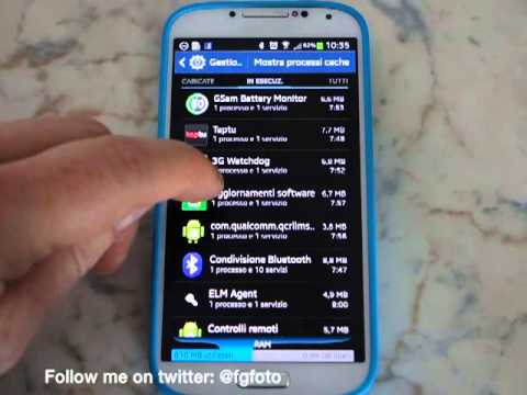 Disattivare notifiche push su Samsung