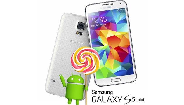 Aggiornamento Galaxy S5 Mini Android Lollipop 5.1