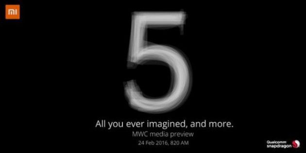 Uscita Xiaomi Mi 5