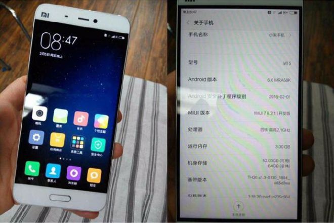 foto Xiaomi Mi 5