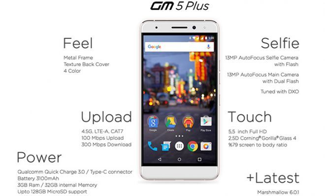 General Mobile Gm 5 Plus