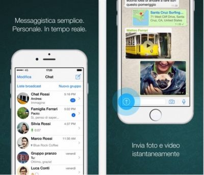 Aggiornamento Whatsapp