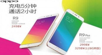 Prezzi Oppo R9 e R9 Plus rivelati, ecco le schede tecniche complete