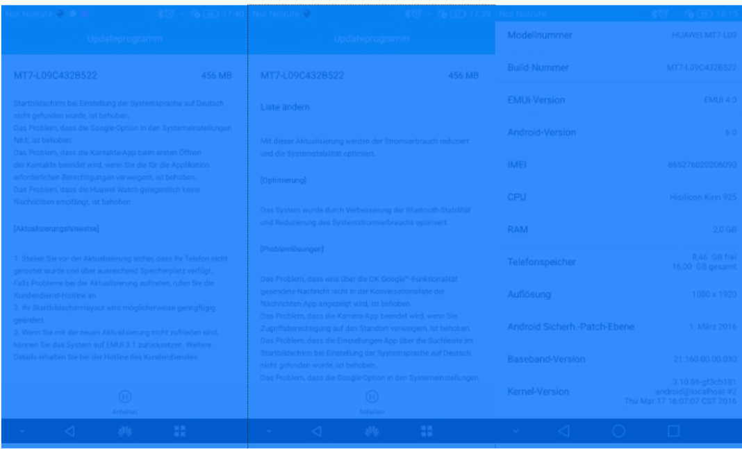 Aggiornamento Marshmallow Mate 7