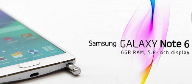 Specifiche Galaxy Note 6