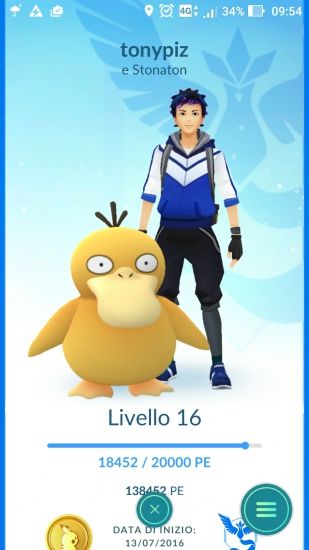 Aggiornamento Pokemon Go