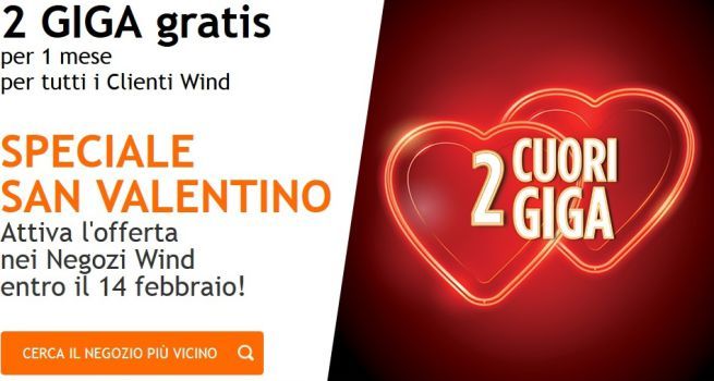 Promozione Wind San Valentino
