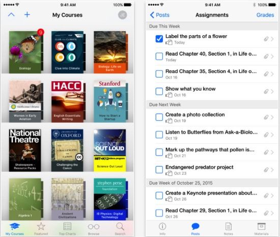 Aggiornamento iTunes U