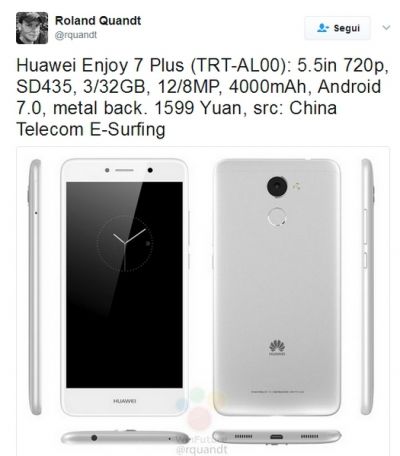 Huawei Enjoy 7 Plus