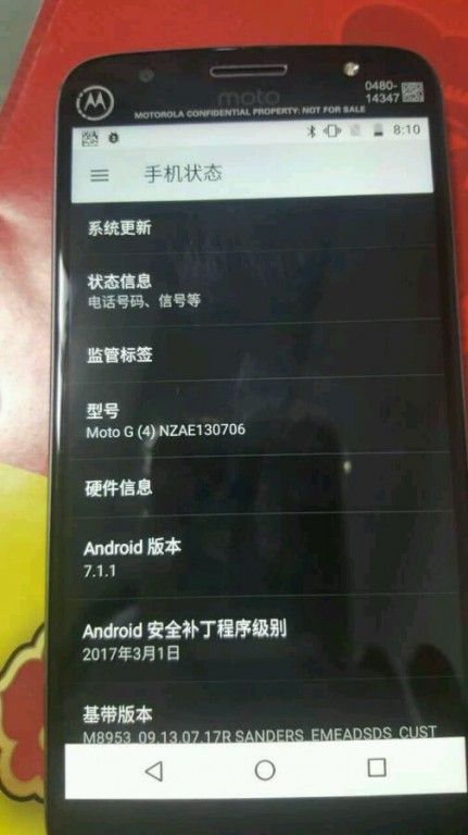 Lenovo Moto G5S Plus