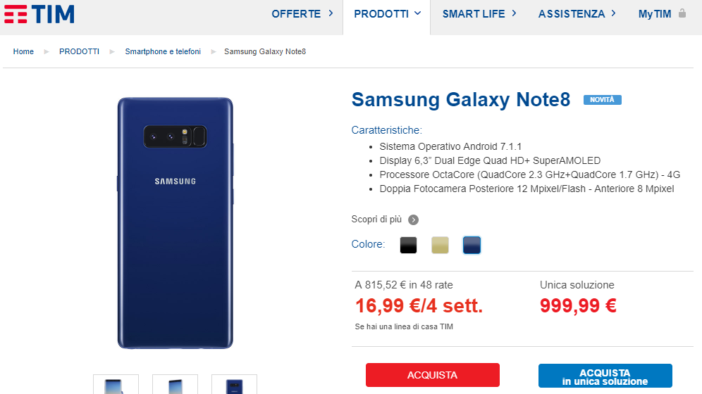 Samsung Galaxy Note 8