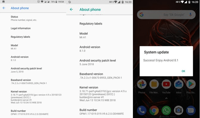Xiaomi Mi A1