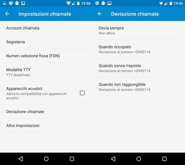 Come eliminare la segreteria Vodafone dalle impostazioni Android