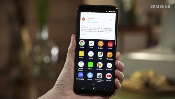 Come utilizzare il Samsung Galaxy Note 8 sullo schermo della vostra auto