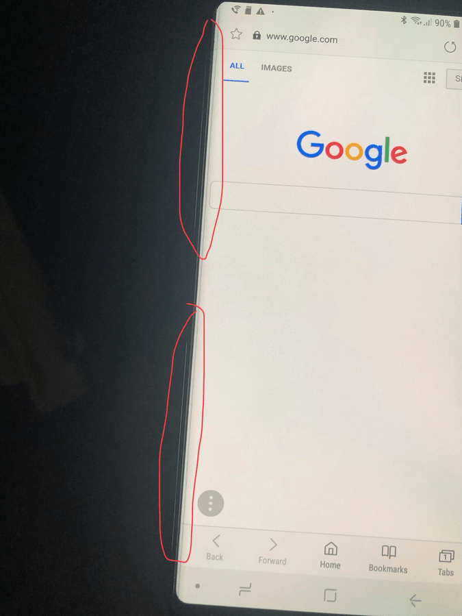 Display Samsung Galaxy Note 9