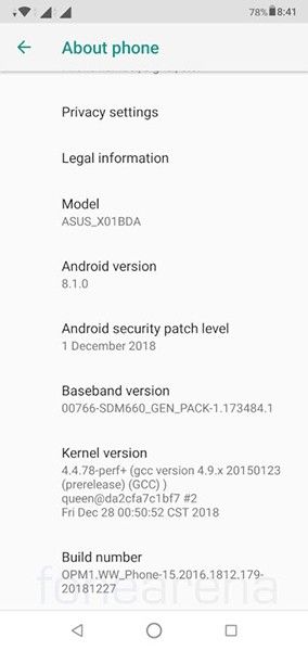 ASUS ZenFone Max M2