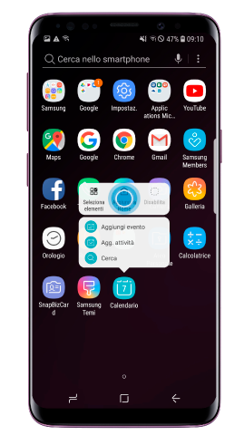 Come aggiungere una app alla Home su Samsung Galaxy S9