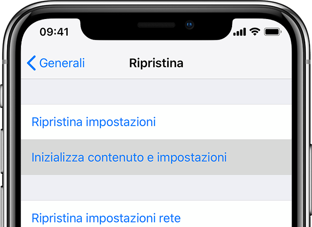 Come inizializzare iPhone X, XS e XS Max