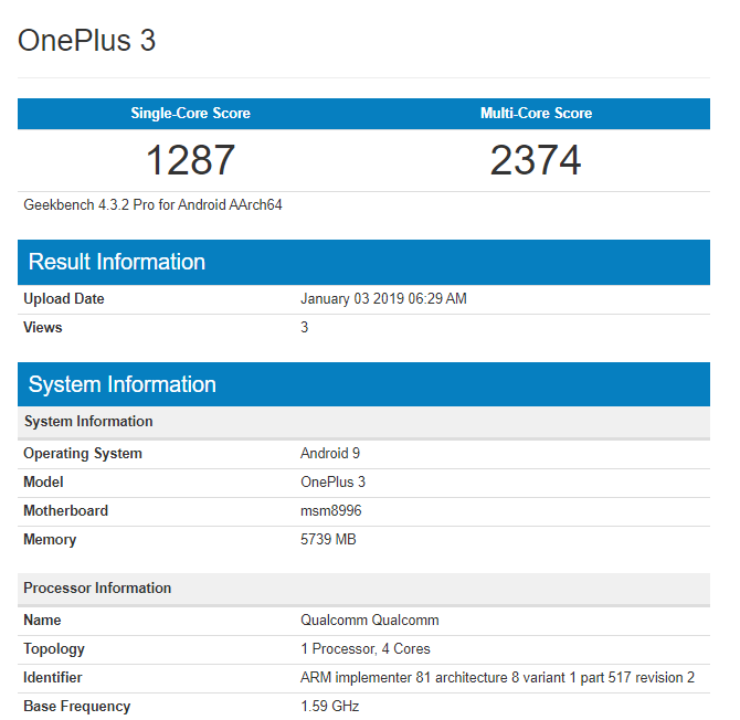 OnePlus 3