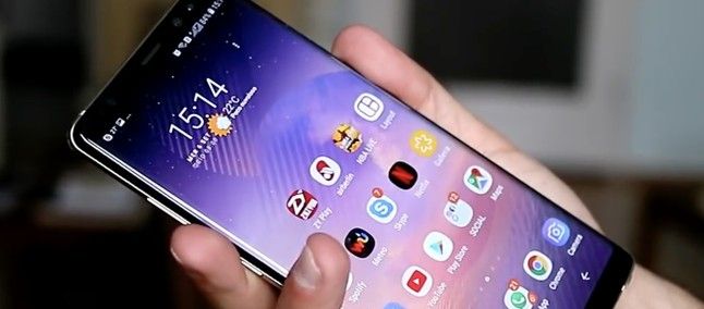 Aggiornamento Samsung Galaxy Note 8