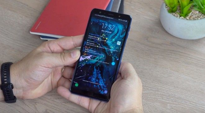 Aggiornamento Galaxy A7 2018