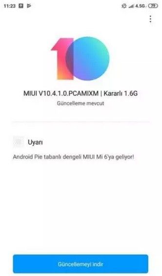 Xiaomi Mi 6