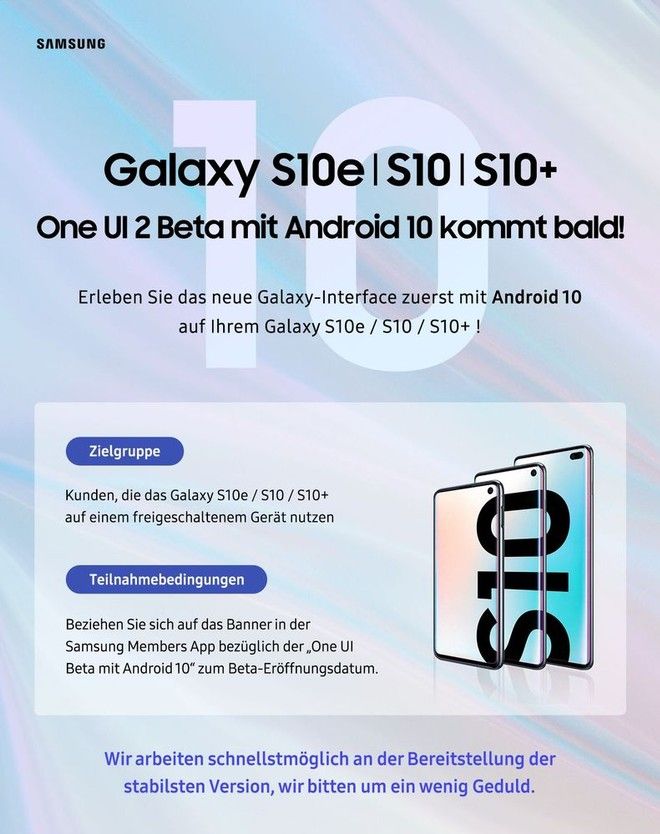Beta Android 10