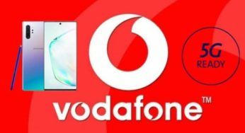 Samsung Galaxy Note 10+ 5G a 199,99 euro e 30 rate mensili di 22,90 euro con Vodafone