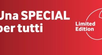 Vodafone Special Unlimited Limited Edition disponibile ancora per qualche giorno: mega offerta a prezzo stracciato