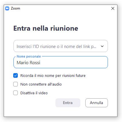 Come cambiare nome su Zoom dal cellulare?